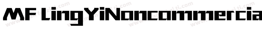 MF LingYiNoncommercial字体转换